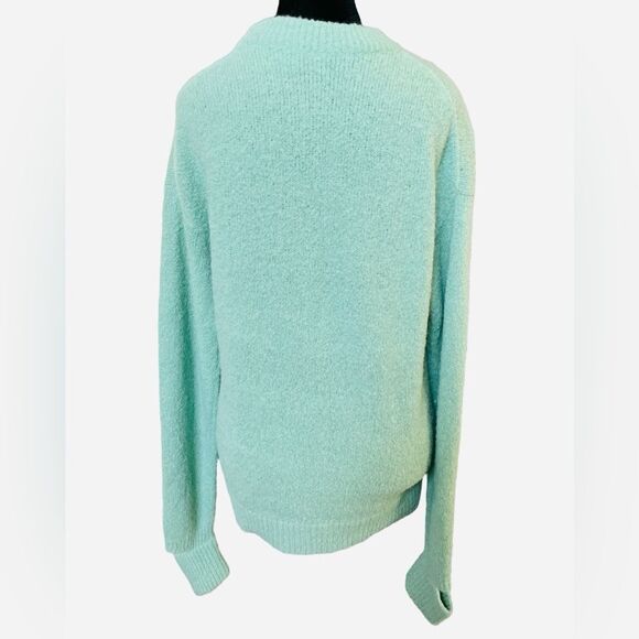 Tibi Green Alpaca Sweater Size XXS Knit Quiet Luxury Old Money - Picture 4 of 9